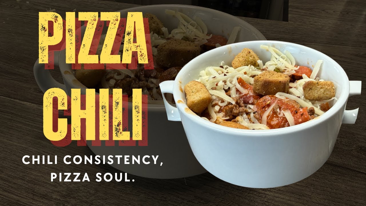 Dutch Oven Pizza Chili | A Twist on Two Classics!