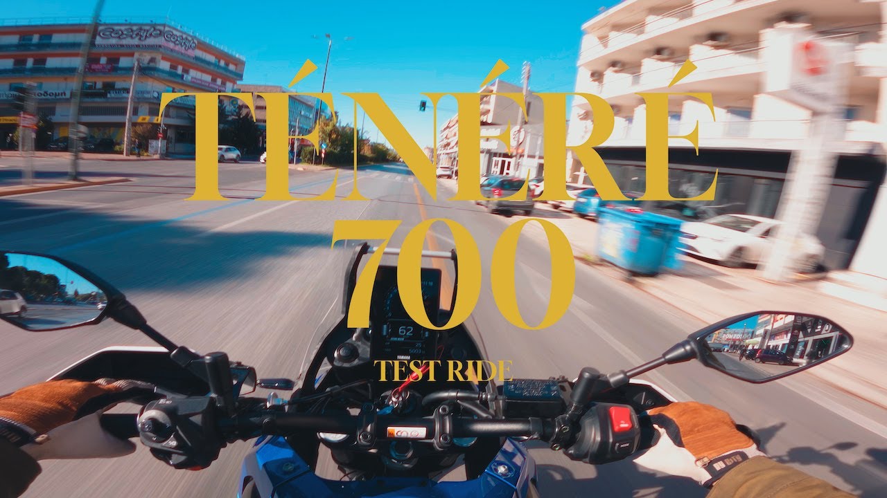 2025 Yamaha T&eacute;n&eacute;r&eacute; 700 | City Ride | Raw Sound [4K]