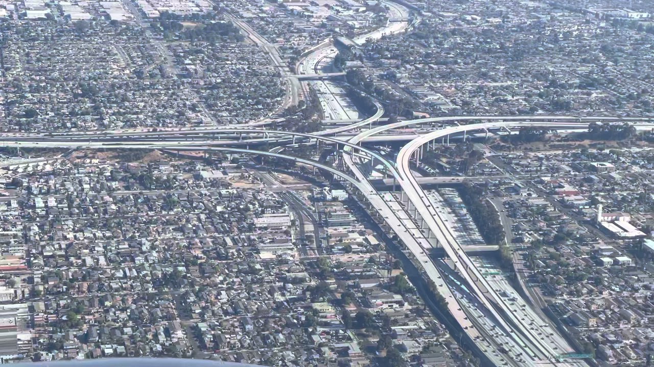 Aterrizaje Los Ángeles California USA LAX