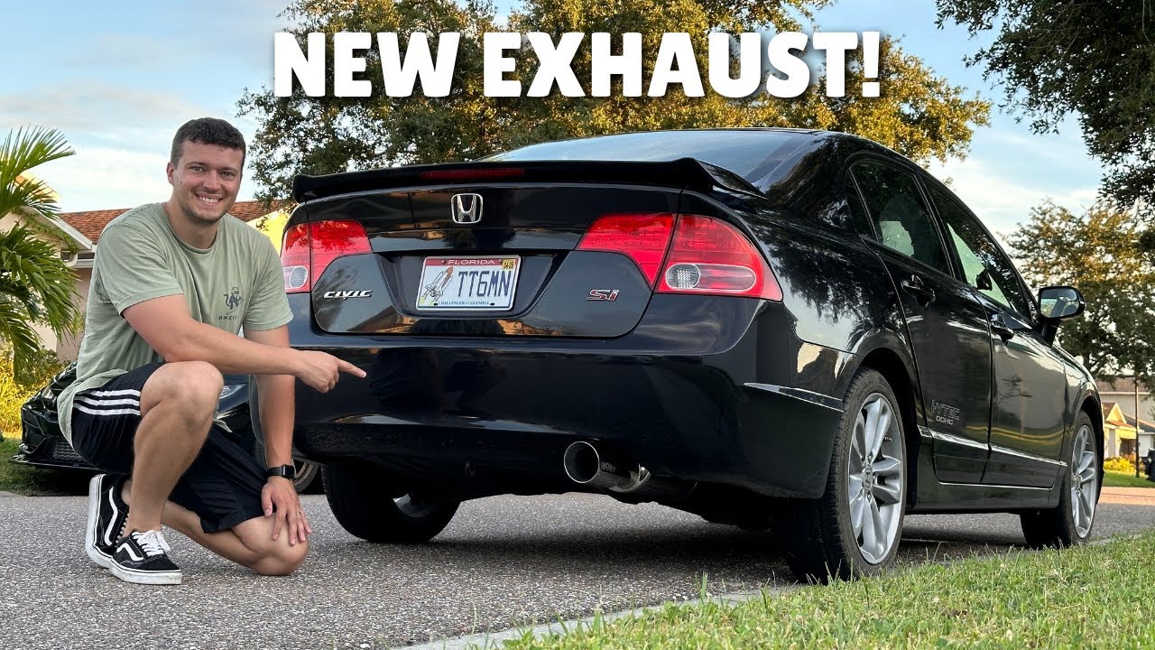 8th Gen Civic Si Full Race Exhaust Install and First Impressions!