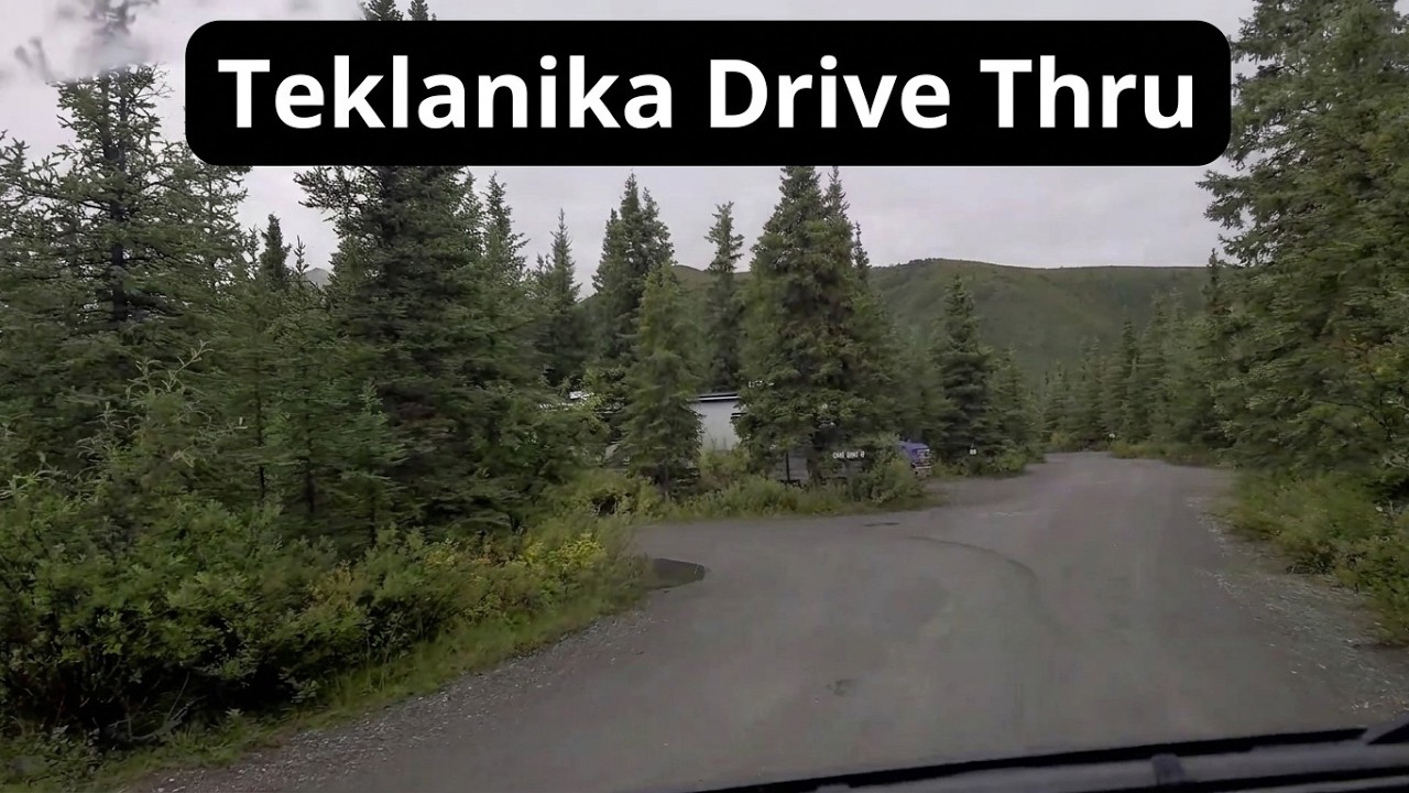 Teklanika Campground Drive Thru, Denali, Alaska