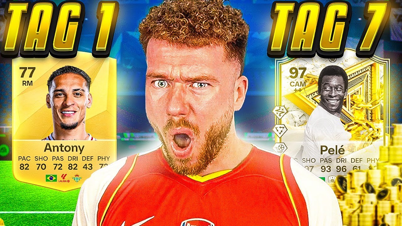 7 TAGE auf NEUEM ACCOUNT in FC 25 😱😱 WAS ERREICHT MAN ohne FC POINTS??