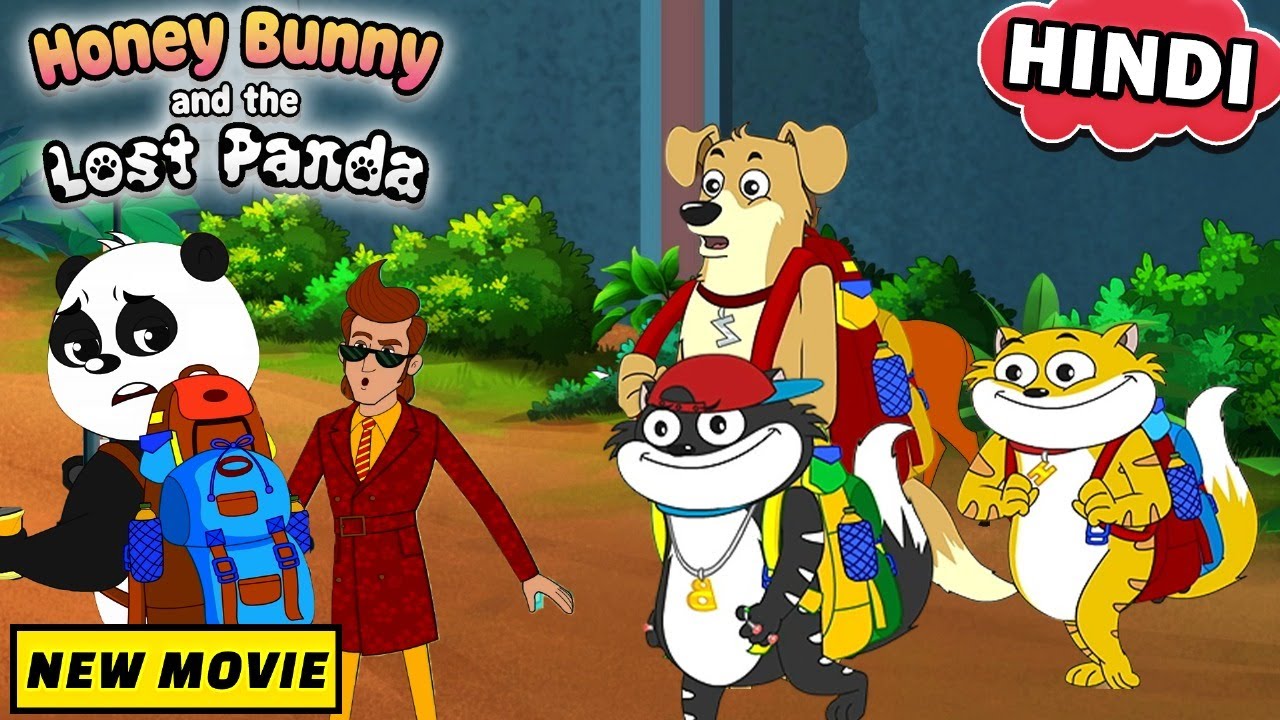 Honey Bunny And The Lost Panda | Movie In Hindi | Cartoon For Kids | Yo Kids