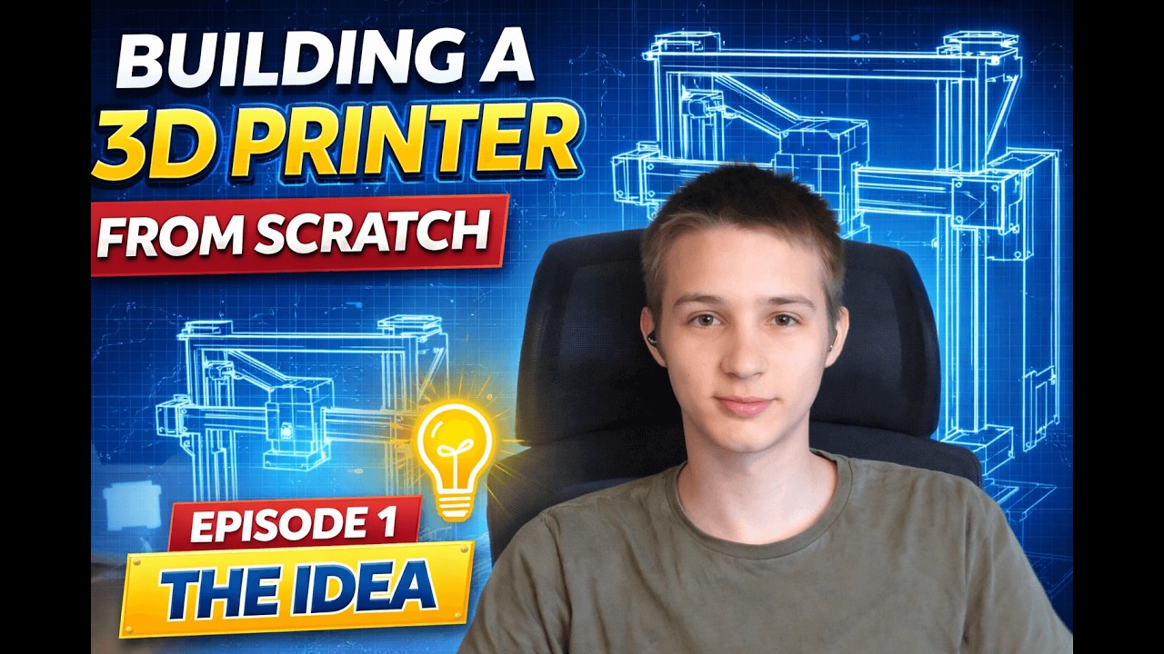 Building a 3D Printer from Scratch - Episode 1: The Idea
