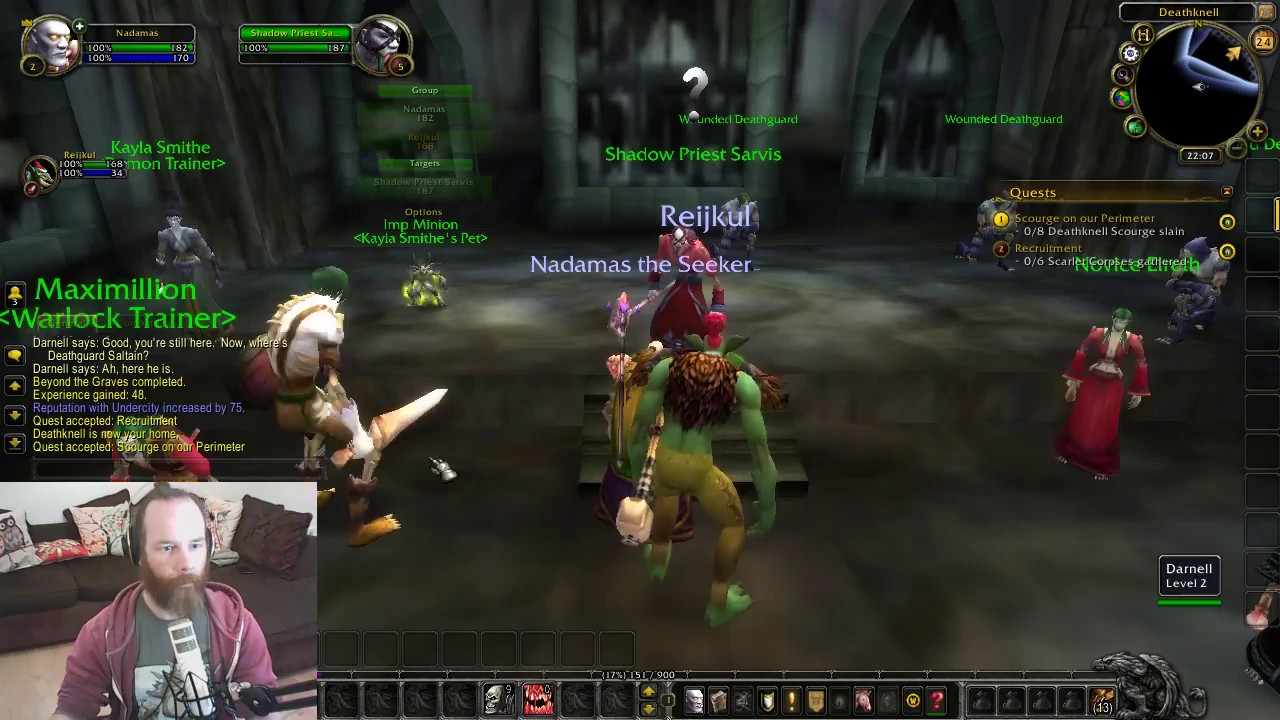 WoW Gold Stream - Anti Samadan is born! Meet Nadamas the Undead Priest!