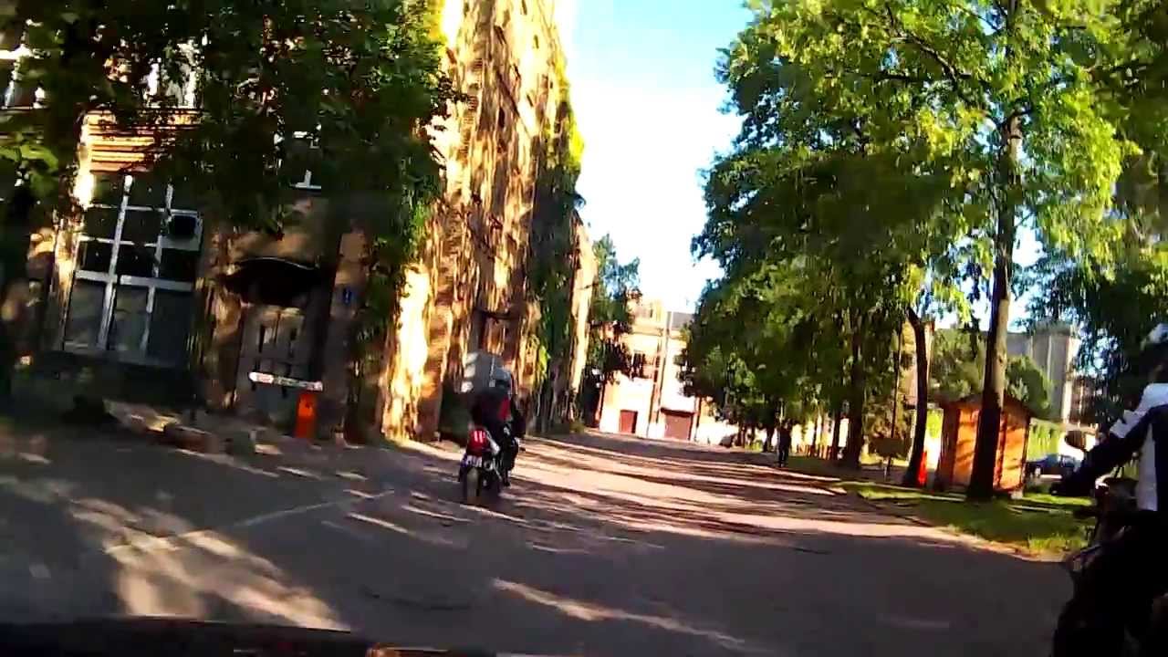Driving in Riga