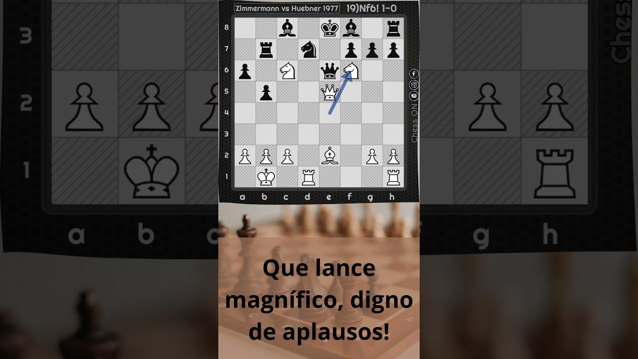 👉Jogadas Espetaculares no Xadrez!
