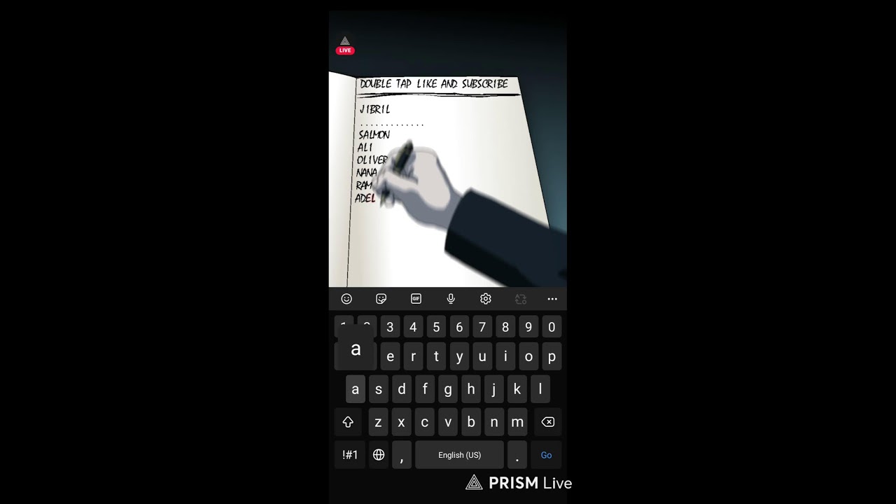 Writing names with precision ink ✍☠📝