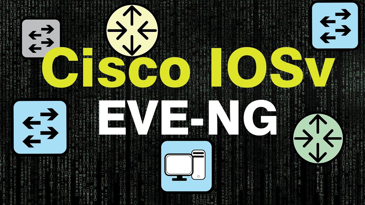 Как импортировать образы маршрутизатора и коммутатора IOSv из CML в EVE-NG