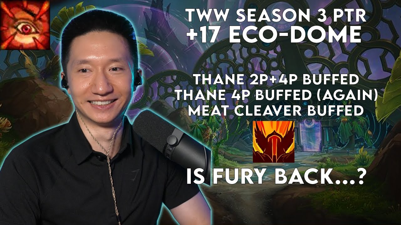 Fury is pretty good on the PTR... - +17 Eco-Dome Al'dani - Season 3 PTR (11.2) The War Within