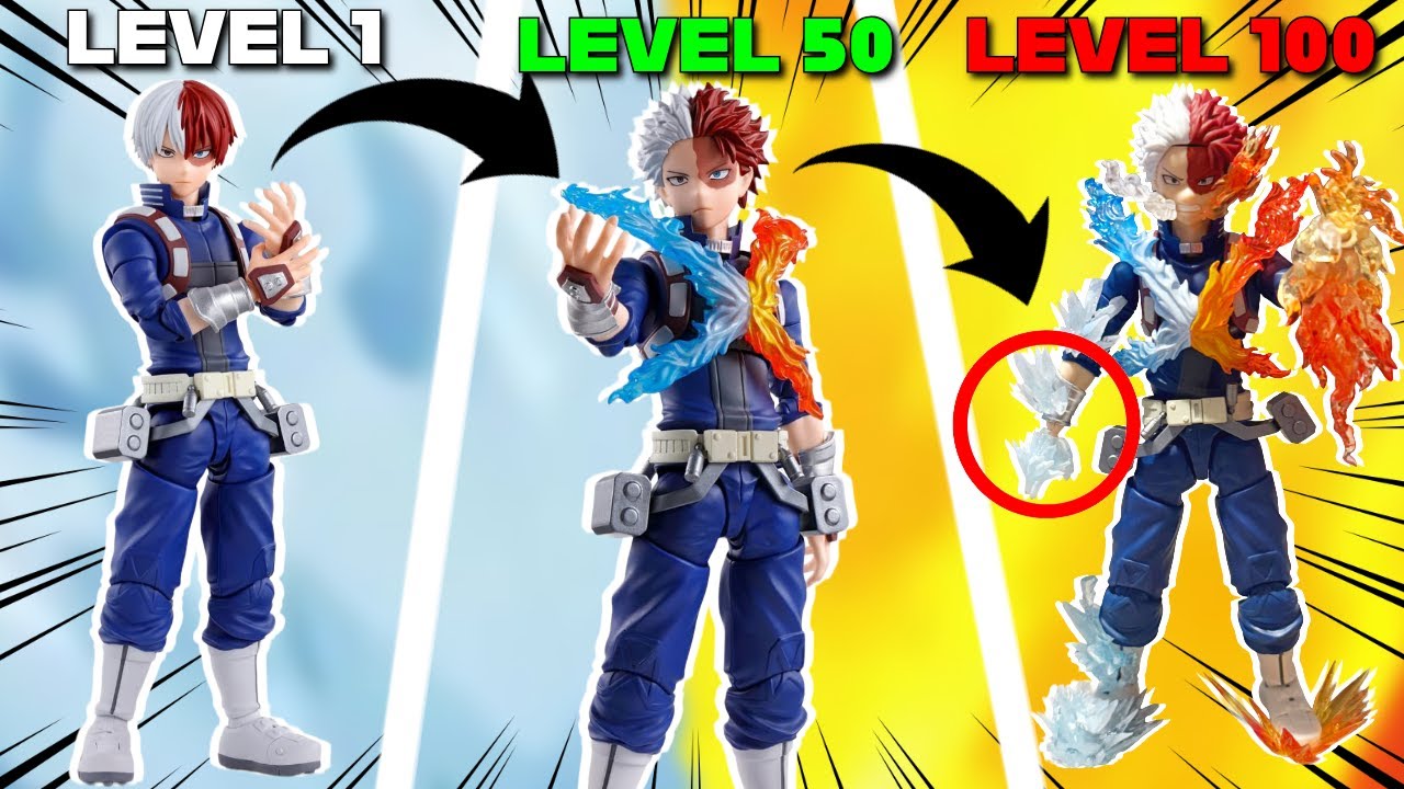 КАК УЛУЧШИТЬ ФИГУРКУ MHA ШОТО ТОДОРКИ!! S.H Figuarts Моя геройская академия Шото Тодороки