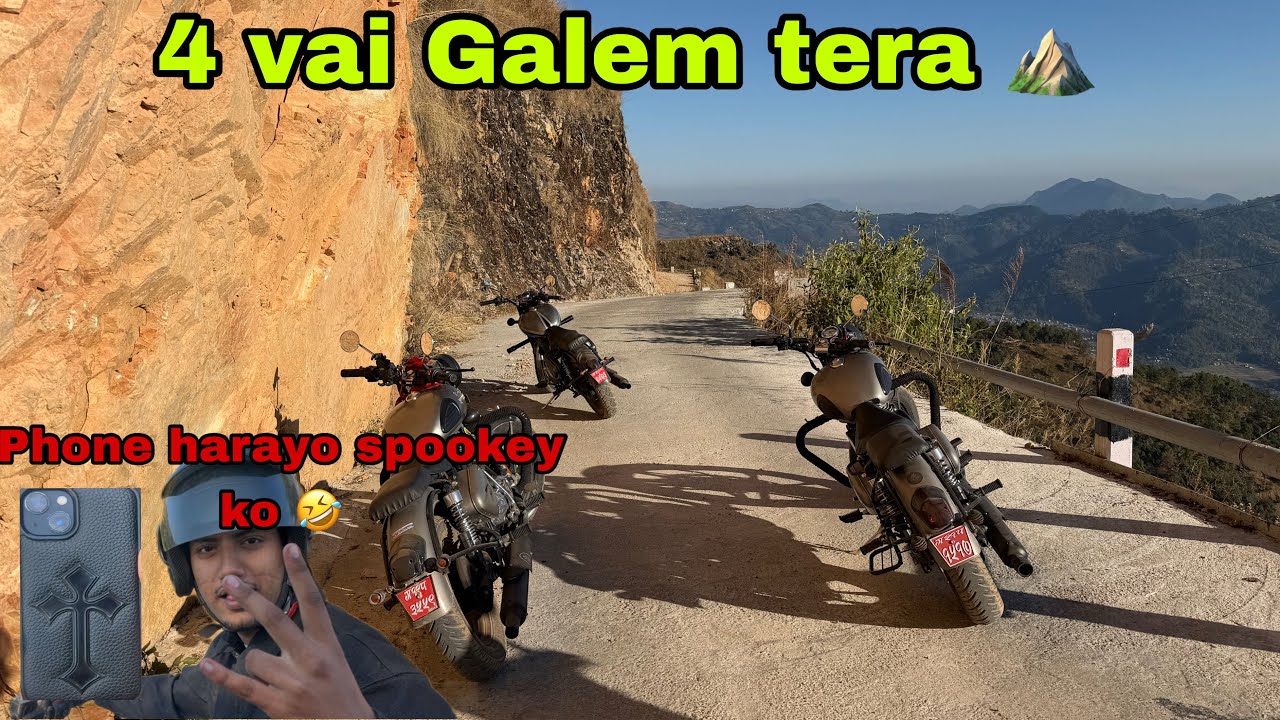Long time paxi gau tera✌🏿|| MODIFIED ROYAL ENFIELD…!