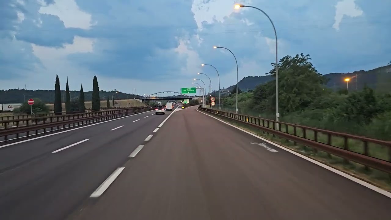 466 4K POV Real Driving Italy Trento to Torino pt1