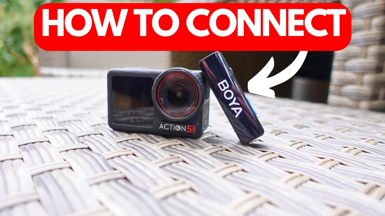 HOW to Connect BOYA Link 2 to DJI OSMO Action 5 Pro