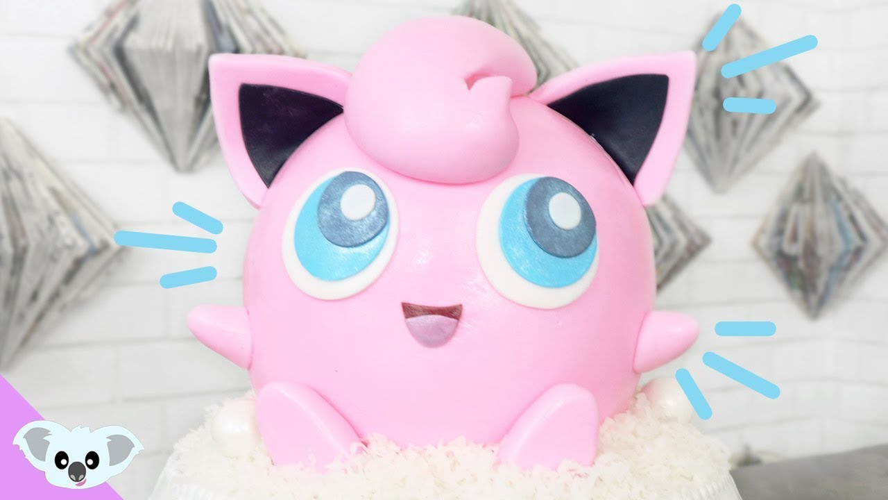 JIGGLYPUFF CAKE | Detective Pikachu Pokemon Cake | Birthday Party| Cake Art | Koalipops