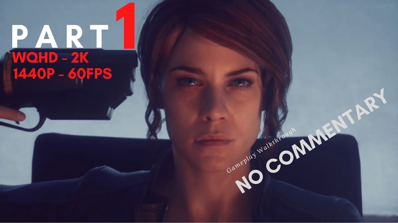 CONTROL THE FOUNDATION 1440p Gameplay Walkthrough [part 1] - No Commentary