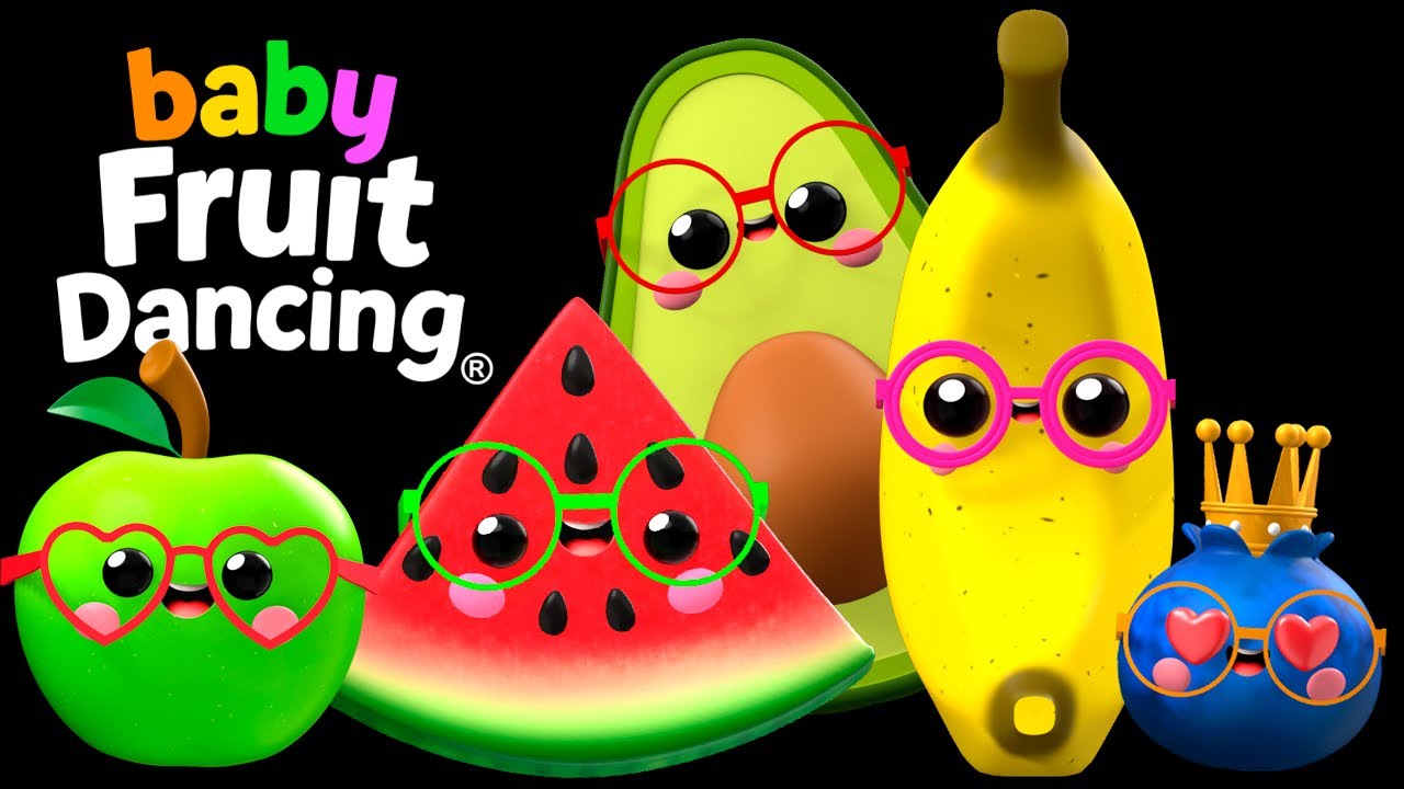Baby Fruit Dancing - Low Stimulation Stream!