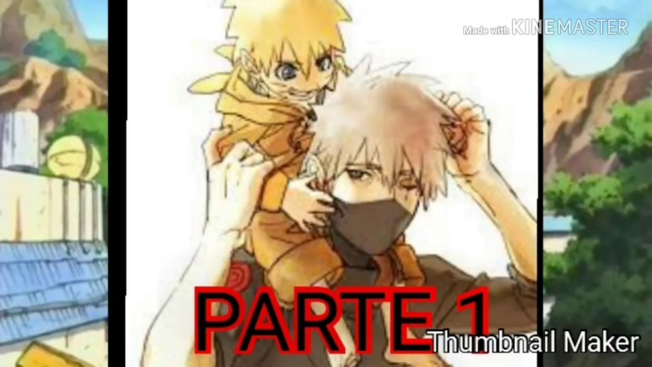 Qhps Si Naruto Era Criado Por Kakashi Y Era Prodigio Parte 1