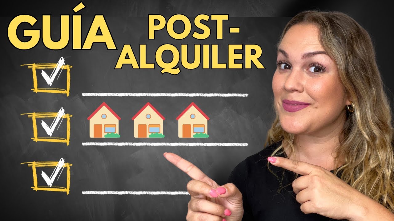✅Checklist Tras Alquilar tu Vivienda