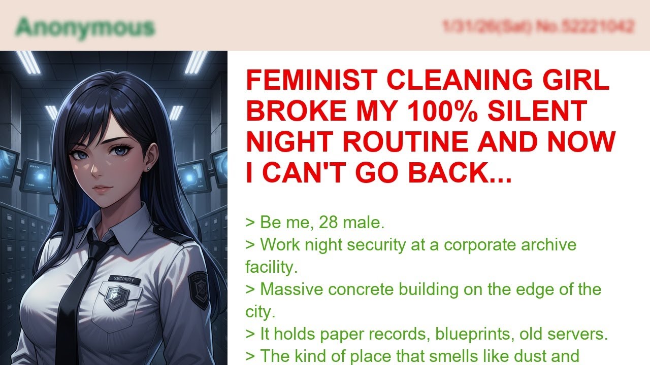Feminist Cleaning Girl Broke My 100% Silent Night Routine And Now I Can't Go Back...