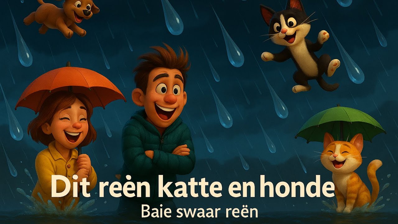 Dit Reën Katte en Honde - Idiome in Liedjies