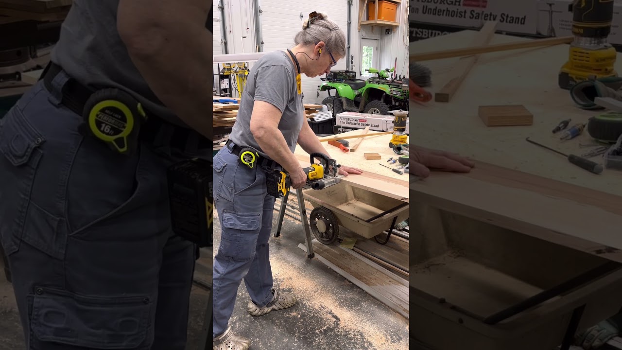 Dewalt Biscuit Joiner #shorts #tools #woodworking #dewalt #diy
