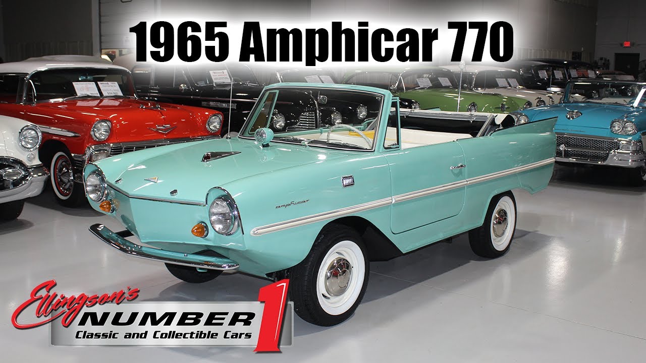 1965 Amphicar 770 at Ellingson Motorcars in Rogers, MN