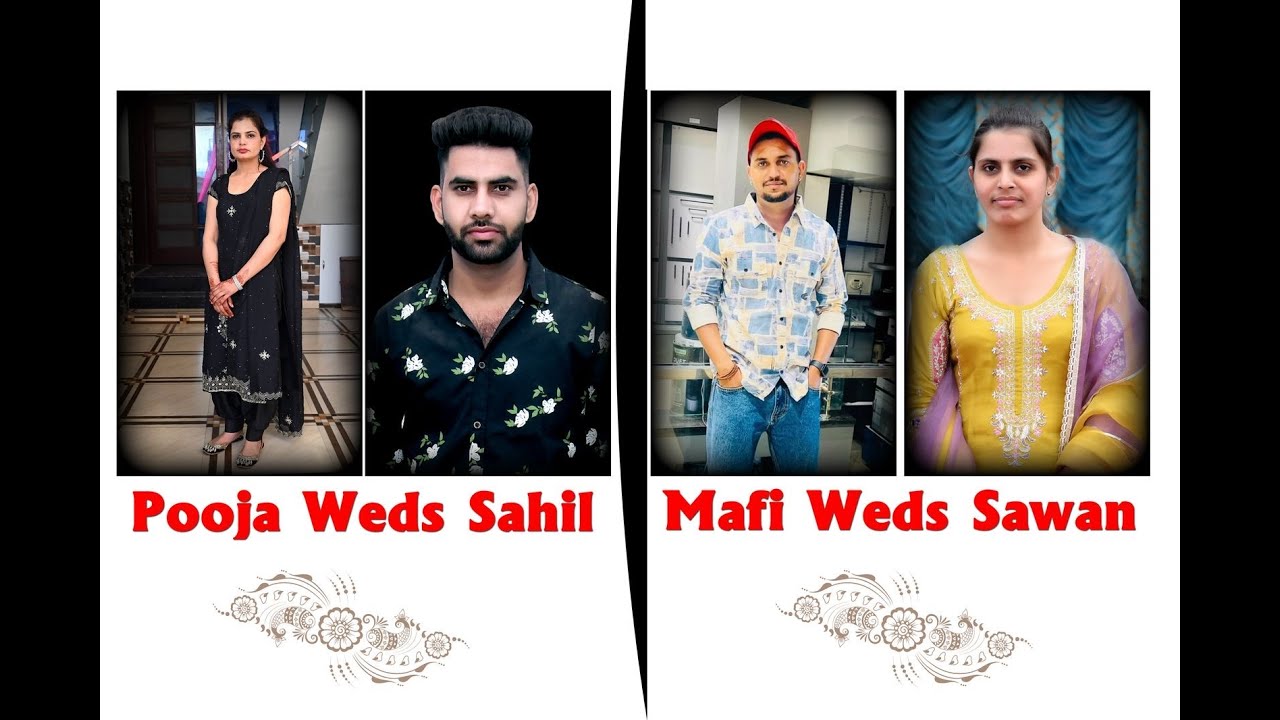 Pooja & Sahil : Mafi & Sawan ||Arya Studio Rakesh Kurana  Mob-9991950736 - 9050043508