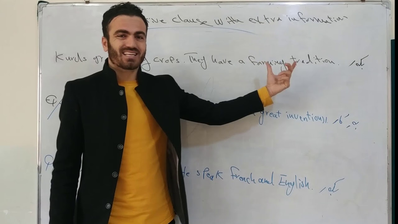 Unit One. Grammar Relative clause with Extra information.  Sunrise 11 م.سۆران ئادەم بەشی یەکەم