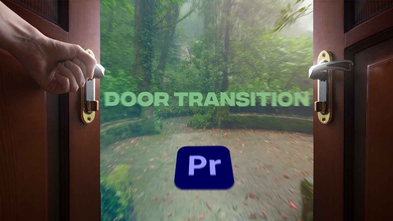 خدعة إنتقال الباب الجامدة في أدوبي بريمير برو || Door Transition Premiere Pro