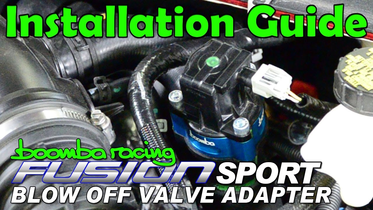 How to Install | Boomba BOV Adapter for Ford Fusion Sport