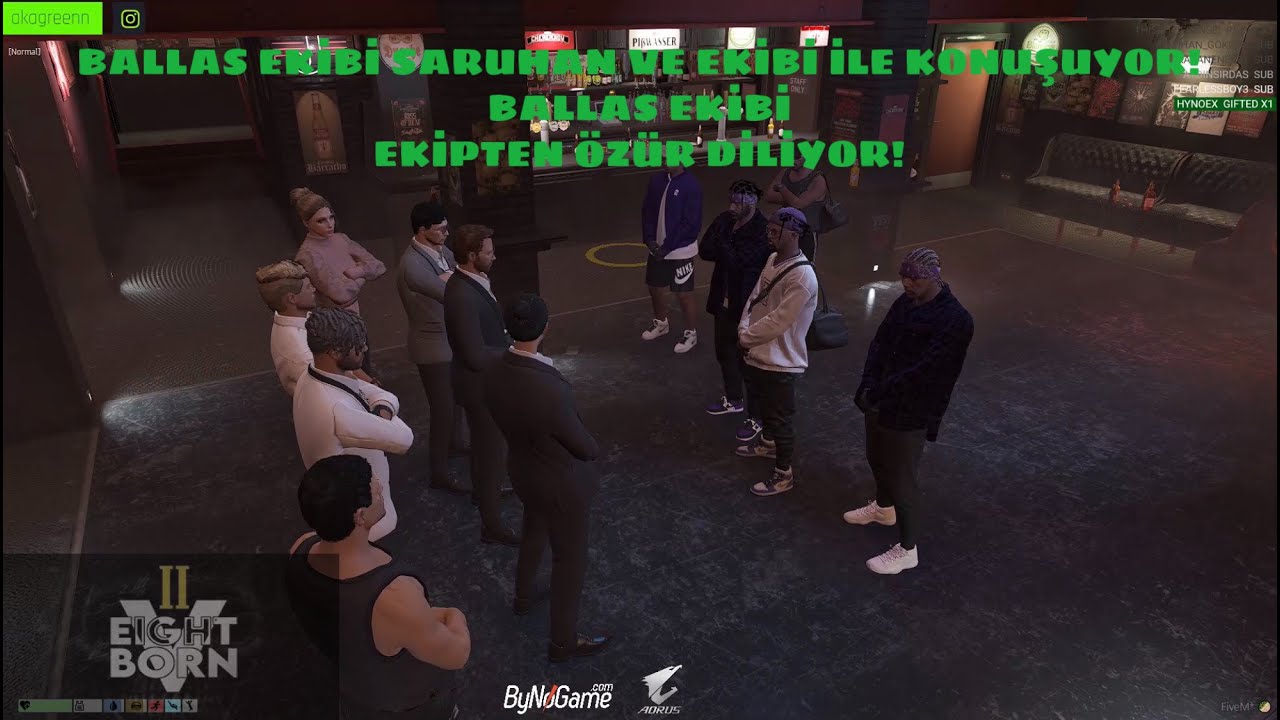 BALLAS EKİBİ SARUHAN VE EKİBİ İLE KONUŞUYOR | BALLAS EKİBİ EKİPTEN ÖZÜR DİLİYOR! | EİGHTBORNV