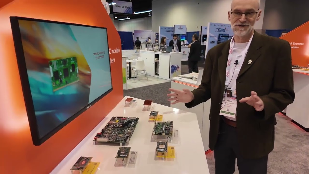 Демонстрация Congatec Edge AI: Core Ultra NPU, OpenVINO vision, TSN motor control, гипервизор