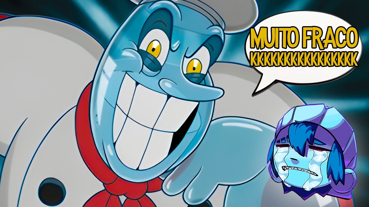 ZERANDO A DLC DE CUPHEAD COM O TIRO MAIS FRACO DO JOGO