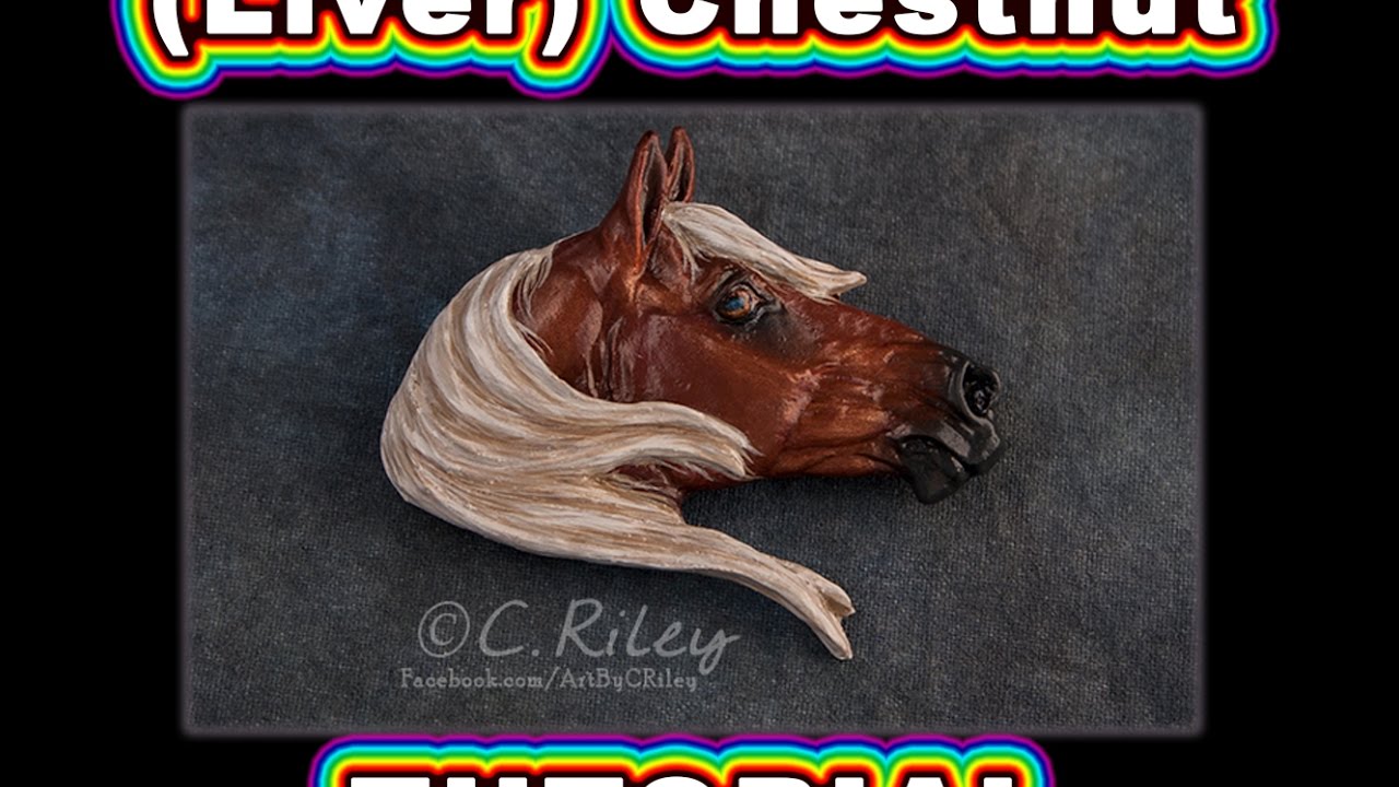 Hand Painting A Model Horse In Acrylics - Liver Chestnut Tutorial
