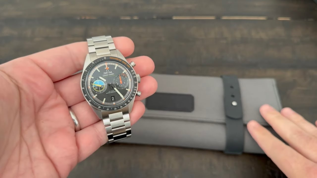 Unboxing the new Omega Speedmaster Pilot…kind of.