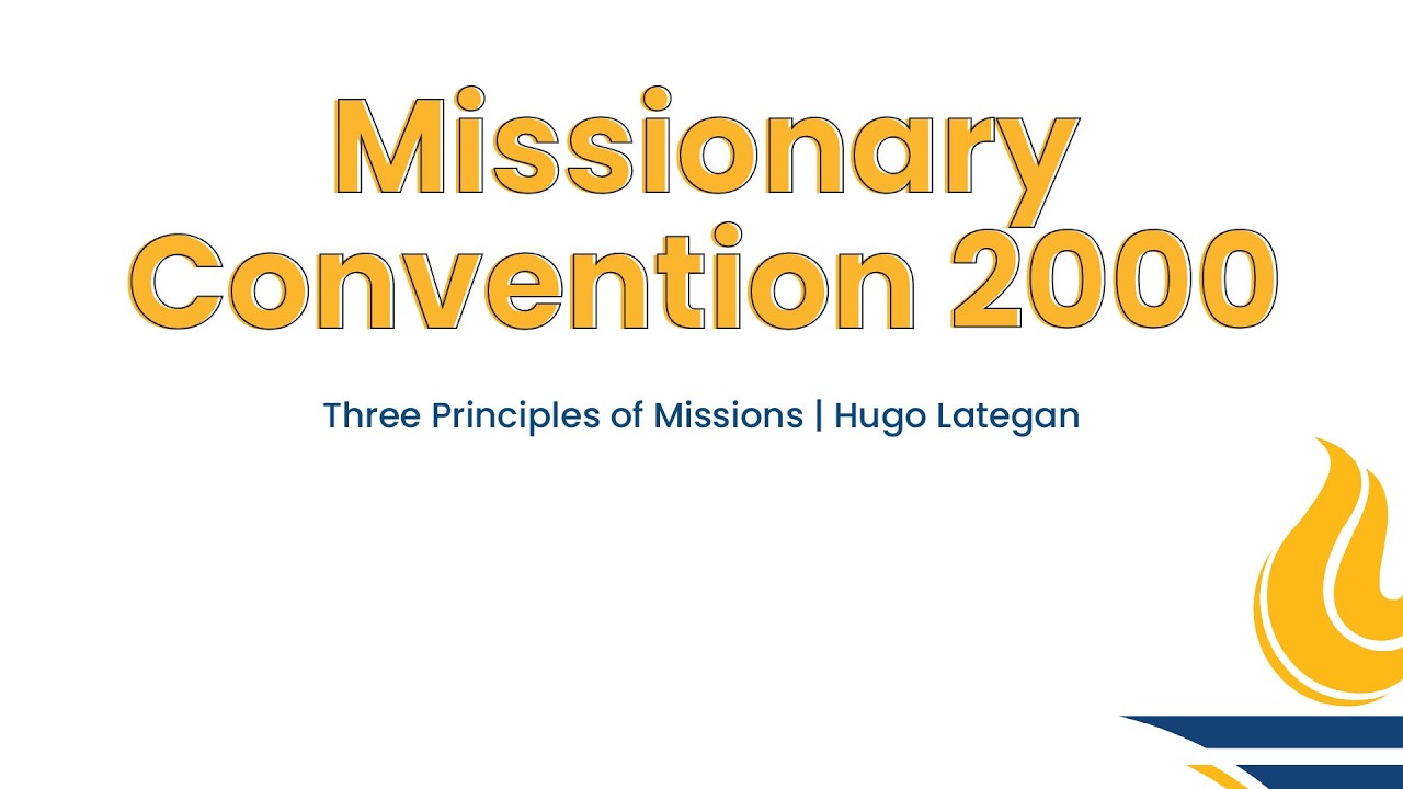 GBSC Chapel || Three Principles of Missions (Hugo Lategan)