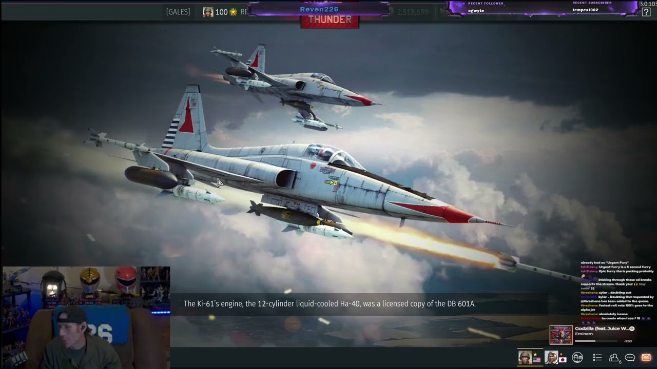 [18+] Reven's Ready Room // War Thunder Air Grind Day 384// ARB BR 14.3-? // Mar (Part 18/25)