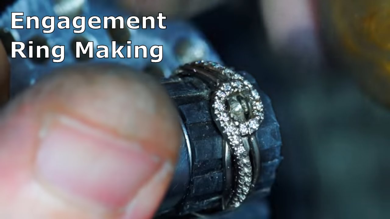 Diamond Engagement Ring Making - by Hand