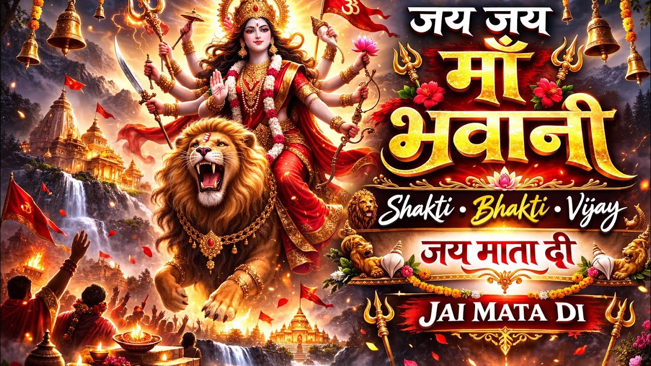 Jai bhavani 🙏🚩 दुर्गा माता भजन सॉन्ग 🚩 आनंद की प्राप्ति 🙏#originalsong #sanatanhindu