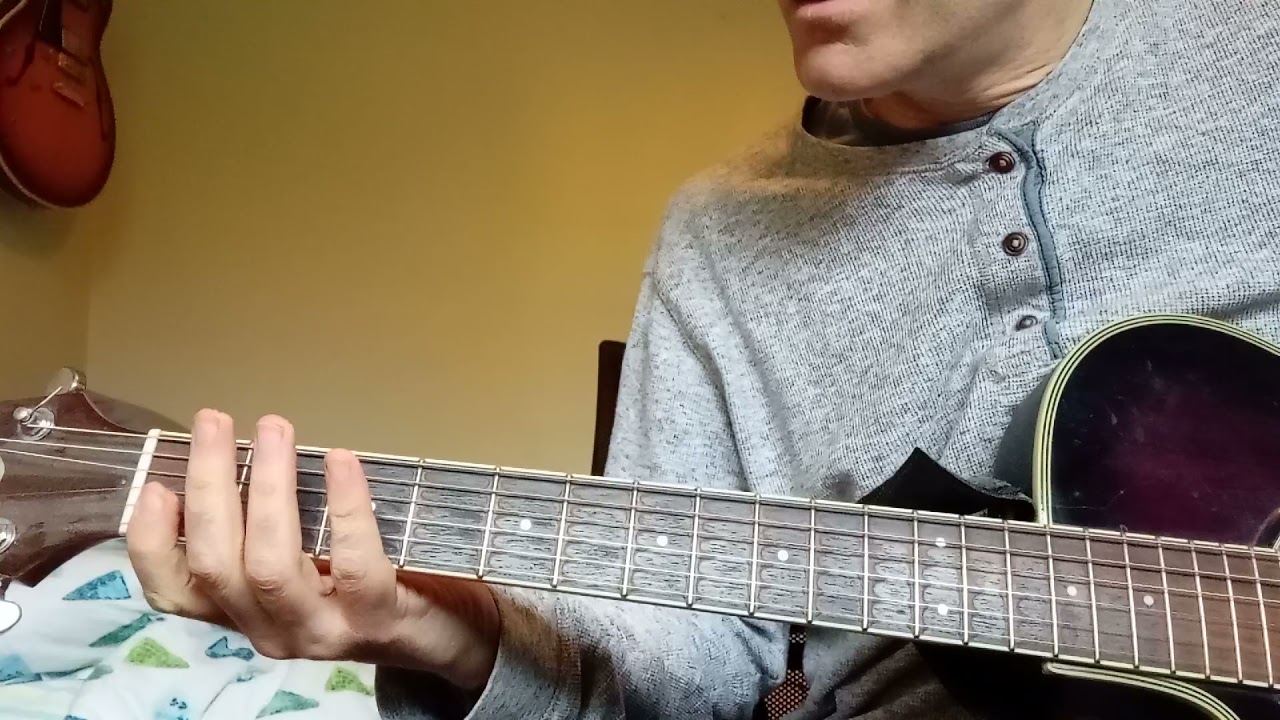 How to play 'Bout A Spoonful by Mance Lipscomb
