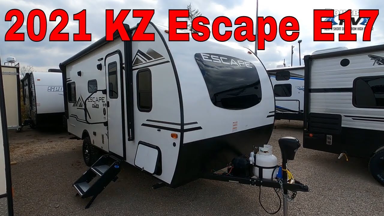 2021 KZ Escape E17 HATCH - Open-Air RV - Off Grid / Off Road Ready - Bring Kayaks & All Your Gear!