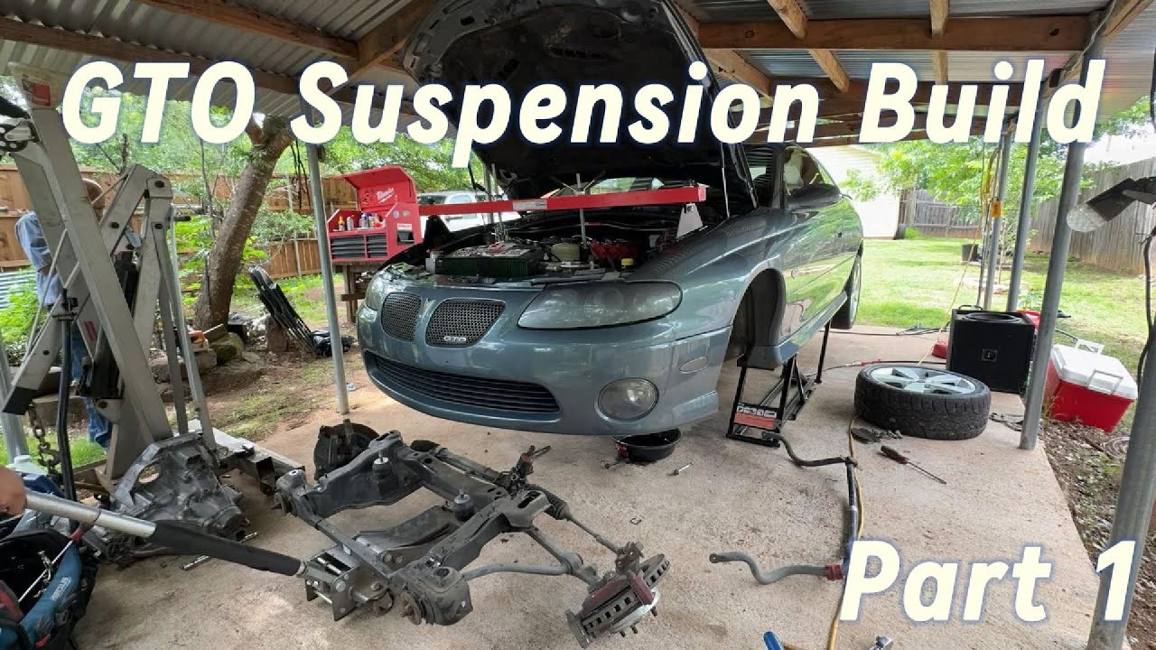 GTO Suspension Build Part 1