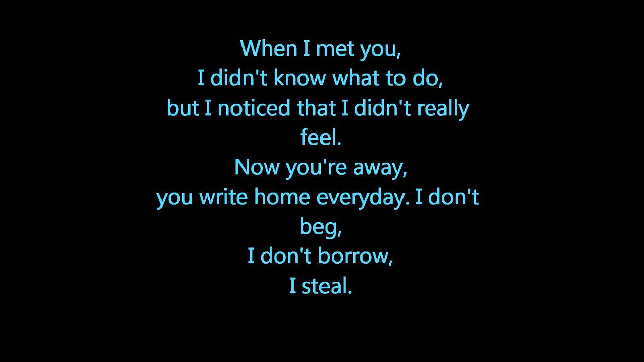 Scarlett Johansson & Peter Yorn . Relator Lyric