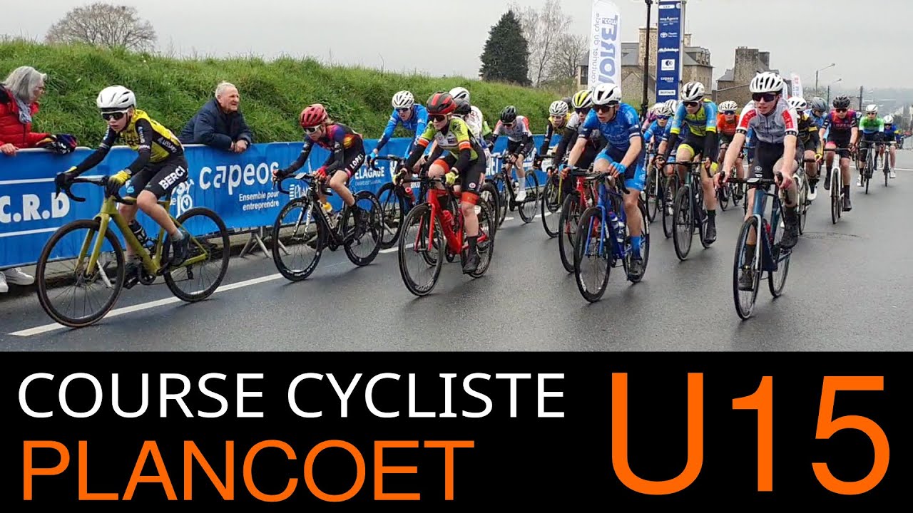 Course cycliste U15 de Plancoët 2025