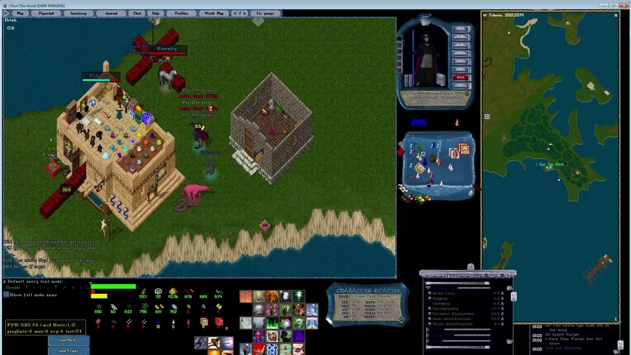 Late nigh mapky - Ultima Online [Dark Paradise]