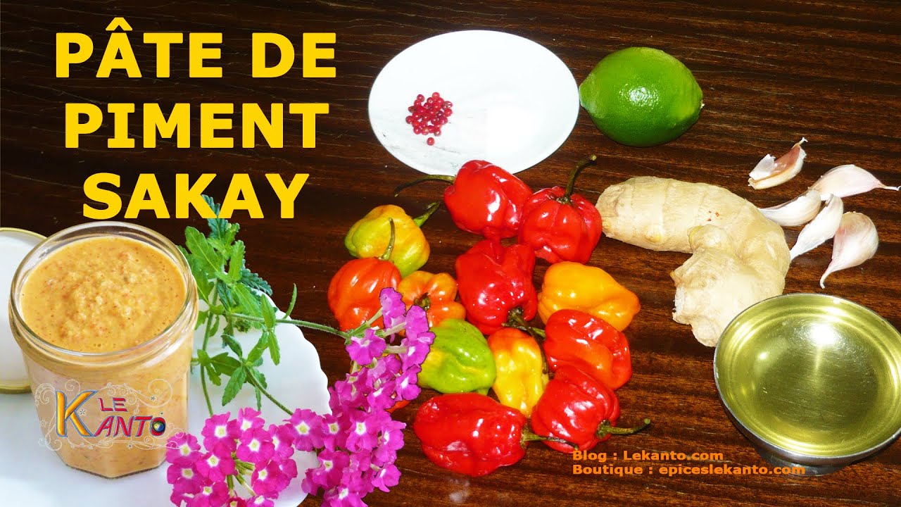 Piment | Comment faire une Pâte de Piment | Recette Malagasy