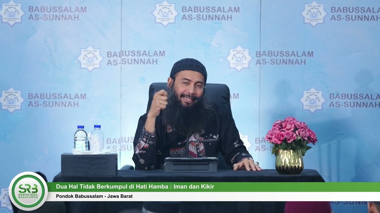 Dua Hal Tidak Berkumpul di Hati Hamba : Iman dan Kikir - Ustadz DR Syafiq Riza Basalamah MA