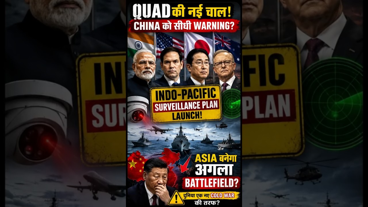 Quad vs China? 😳 Indo-Pacific Mein Shuru Hone Wala Hai Naya Cold War! | India-US Big Move