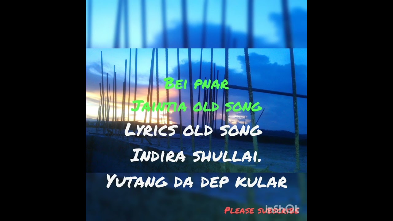beipnar jaintia old song'